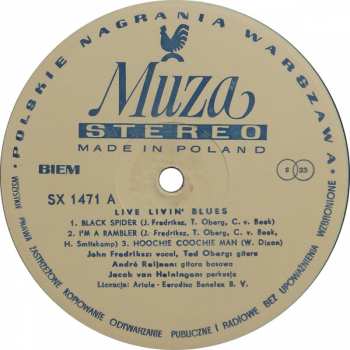 LP Livin' Blues: Livin' Blues Live