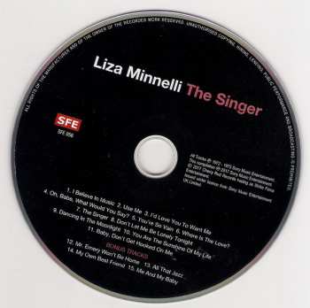 CD Liza Minnelli: The Singer 