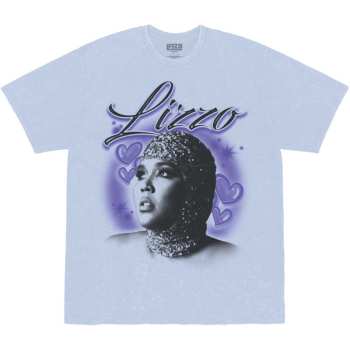 Merch Lizzo: T-shirt Special Hearts Airbrush