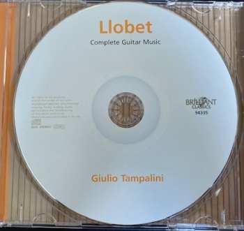 CD Giulio Tampalini: Complete Guitar Music