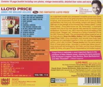 CD Lloyd Price: Sings The Million Sellers Plus The Fantastic Lloyd Price