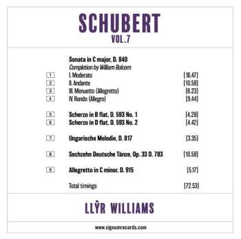 CD Franz Schubert: Schubert Vol. 7
