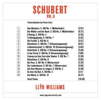 CD Franz Schubert: Schubert Vol. 8