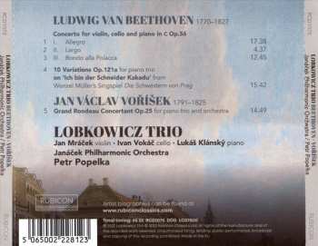 CD Ludwig van Beethoven: Beethoven: Triple Concerto • Kakadu Variations / Voříšek: Grand Rondo Concertante