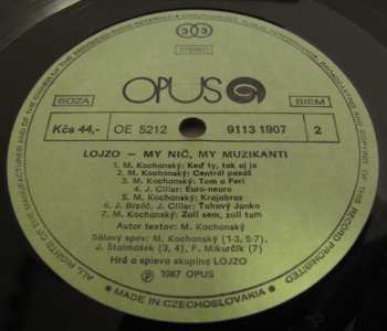 LP Lojzo: My Nič, My Muzikanti