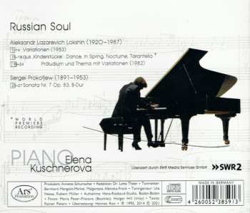 CD Sergei Prokofiev: Russian Soul (Klavierwerke)