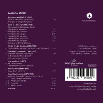 CD Paloma Kouider: Bassoon Steppes