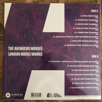 LP London Music Works: Music From The Avengers Movies CLR
