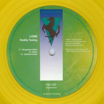 2LP Lone: Reality Testing CLR | LTD
