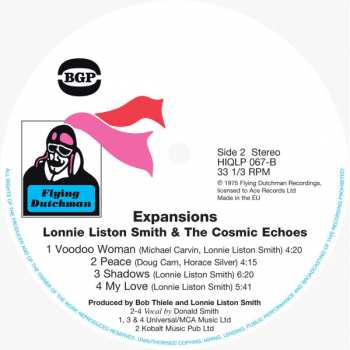 LP Lonnie Liston Smith And The Cosmic Echoes: Expansions
