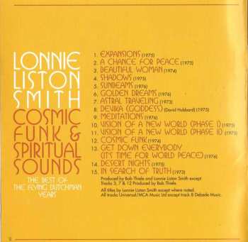 CD Lonnie Liston Smith: Cosmic Funk & Spiritual Sounds - The Best Of The Flying Dutchman Years