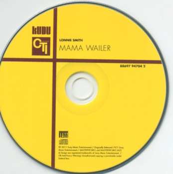 CD Lonnie Smith: Mama Wailer DIGI