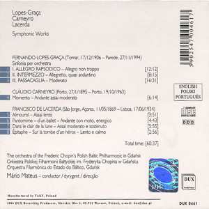 CD Fernando Lopes-Graça: Symphonic Works