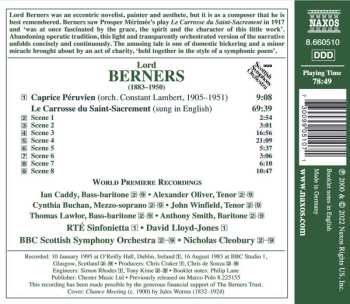 CD BBC Scottish Symphony Orchestra: Le Carrosse Du Saint-Sacrement 