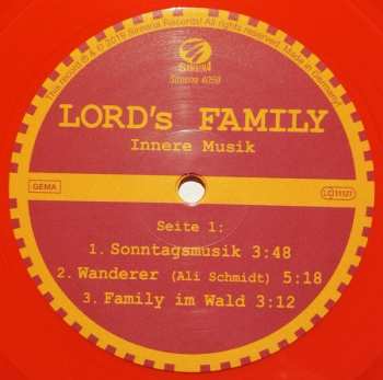 EP Lord's Family: Innere Musik LTD | CLR