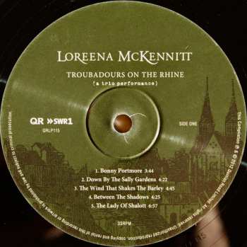 LP Loreena McKennitt: Troubadours On The Rhine LTD | NUM