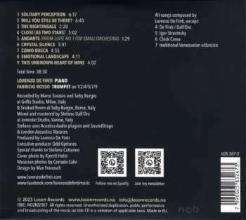 CD Lorenzo De Finti: Lullabies From An Unknown Time