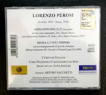 CD Lorenzo Perosi: Missa Pontificalis / Messa A Due Voci Dispari