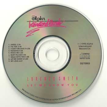 CD Lorenzo Smith: Let Me Show You