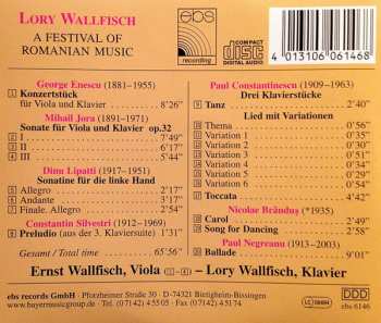 CD Lory Wallfisch: A Festival Of Romanian Music