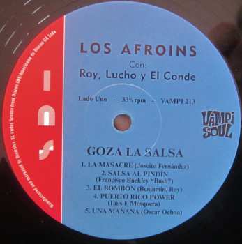 LP Los Afroins: Goza La Salsa