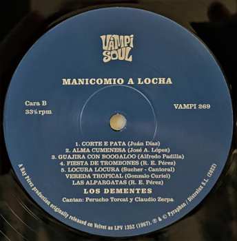 LP Los Dementes: Manicomio A Locha