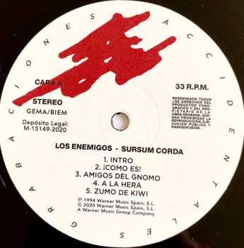 LP/CD Los Enemigos: Sursum Corda