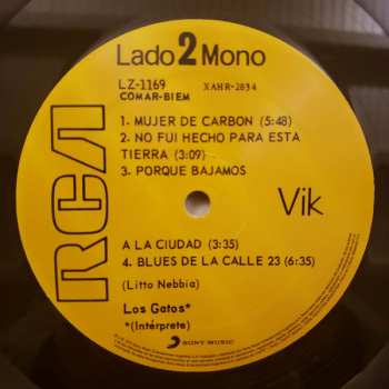 LP Los Gatos: Rock De La Mujer Perdida
