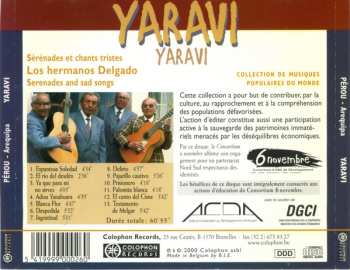 CD Los Hermanos Delgado: Yaravi (Sérénades Et Chants Tristes)