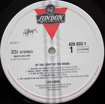 LP Los Lobos: By The Light Of The Moon