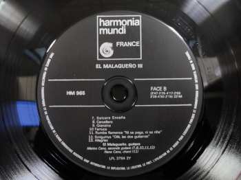 LP Los Malagueños: Flamenco Vol. 2, El Malagueno III