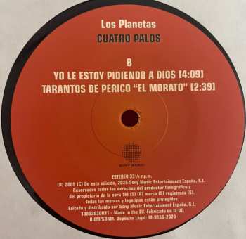 LP Los Planetas: Cuatro Palos