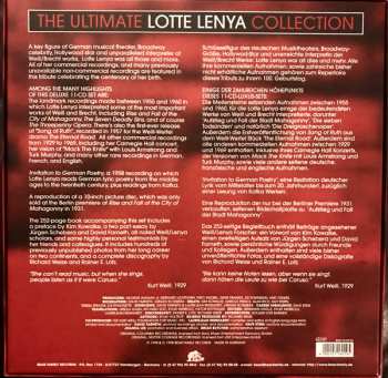 11CD/Doos/EP Lotte Lenya: Lenya PIC