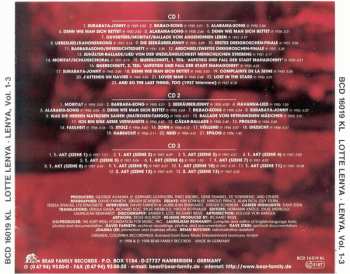 11CD/Doos/EP Lotte Lenya: Lenya PIC