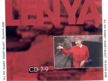 11CD/Doos/EP Lotte Lenya: Lenya PIC