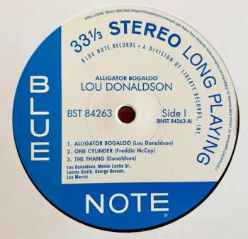 LP Lou Donaldson: Alligator Bogaloo