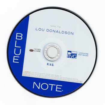CD Lou Donaldson: Here 'Tis  LTD
