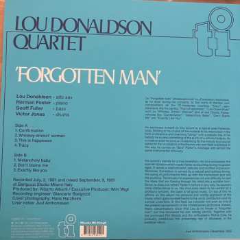 LP Lou Donaldson Quartet: 'Forgotten Man' CLR | LTD | NUM