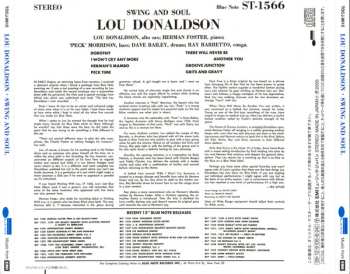 CD Lou Donaldson Quintet: Swing And Soul LTD