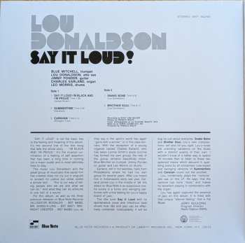 LP Lou Donaldson: Say It Loud!