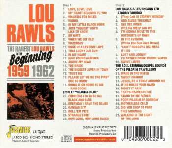 2CD Lou Rawls: The Rarest Lou Rawls - In The Beginning 1959-1962