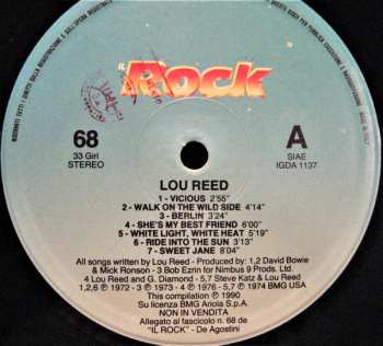 LP Lou Reed: Lou Reed