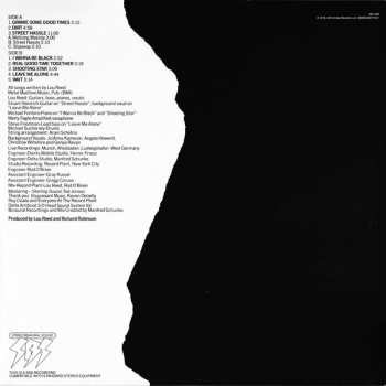 LP Lou Reed: Street Hassle