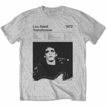 Merch Lou Reed: T-shirt Transformer Track List 