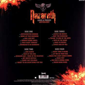 2LP Nazareth: Loud & Proud! Anthology CLR