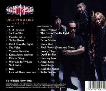 2CD Loudness: Rise To Glory -8118-