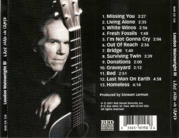 CD Loudon Wainwright III: Last Man On Earth