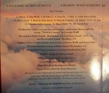 CD Loudon Wainwright III: Lifetime Achievement