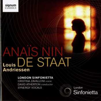 Album London Sinfonietta: Anaïs Nin; De Staat