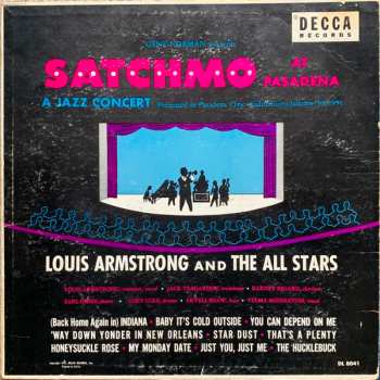 Album Louis Armstrong And His All-Stars:  Satchmo At Pasadena (A Jazz Concert Presented At Pasadena Civic Auditorium January 30, 1951)